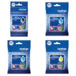 4-PAK Brother oryginalny Tusz LC552XL MFC-J3660DW MFC-J3960DW CMYK - 2