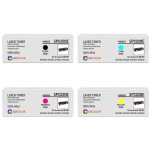4 X TONER do RICOH SPC220E 406055 406054 406053 406052 nowy zamiennik - 3