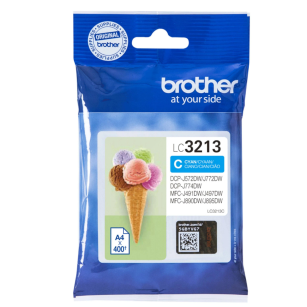 Brother oryginalny Tusz LC3213C cyan