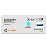 Toner do HP CF381A 312A M476 Cyan Zamiennik - 2