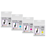 4 X TUSZ do HP 912XL CMYK Zamiennik CHIP anti-upgrade - 2