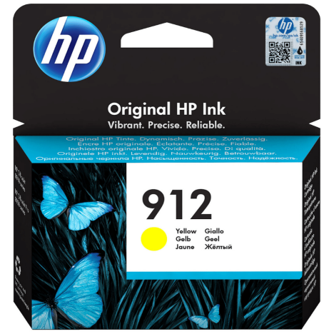 HP oryginalny Tusz 3YL79AE 912 yellow 