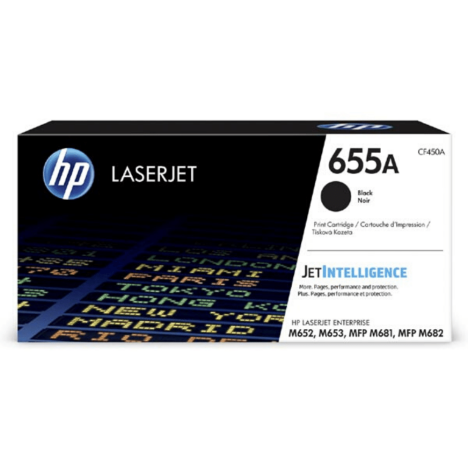 HP oryginalny toner CF450A black 655A