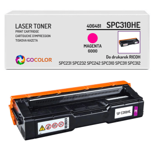 Toner do RICOH SP C310HE 406481 Magenta zamiennik