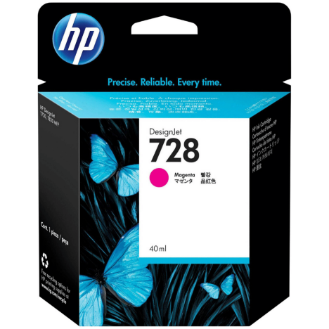 EOL HP oryginalny Tusz F9J62A 728 magenta