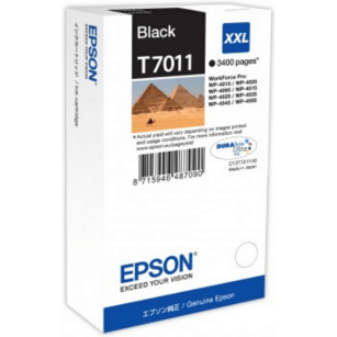 Epson oryginalny tusz T7011 XXL C13T70114010 black