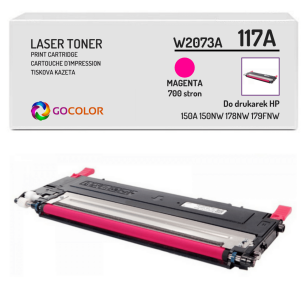 Toner do HP W2073A 117A Magenta Zamiennik