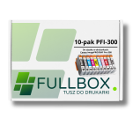 FULLBOX 10-pak TUSZ do CANON PFI300 4192C008 imagePROGRAF PRO300 - 2