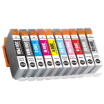 FULLBOX 10-pak TUSZ do CANON PFI300 4192C008 imagePROGRAF PRO300 - 3