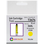Tusz do EPSON T3474 34XL Yellow Zamiennik - 2