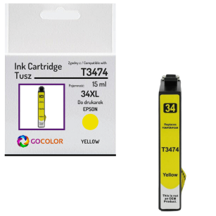 Tusz do EPSON T3474 34XL Yellow Zamiennik