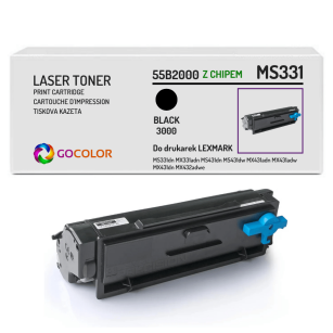 Toner do LEXMARK 55B2000 MX331 MS331 3.0K black zamiennik