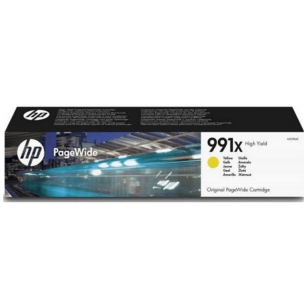 HP oryginalny Tusz M0J98AE 991X yellow 