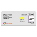Toner do OKI C3200 n, 42804537 Yellow zamiennik - 2
