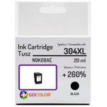 Tusz do HP N9K08AE 304XL Black Zamiennik - 2