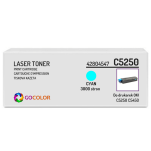 Toner do OKI C5250 C5450 C5510 C5540 n, dn, mfp, 42804547 Cyan zamiennik - 2