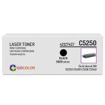 Toner do OKI C5250 C5450 C5510 C5540 n, dn, mfp, 42127457 Black zamiennik - 2