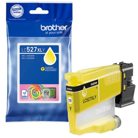 Brother oryginalny Tusz LC527XLY yellow
