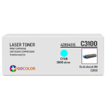 Toner do OKI C3100 42804515 Cyan zamiennik - 2