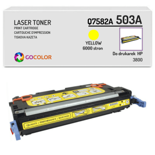 EOL Toner do HP Q7582A 503A 3800 Yellow Zamiennik