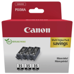 Canon oryginalny tusz PGI35BK 1509B028 black 3-pak - 2