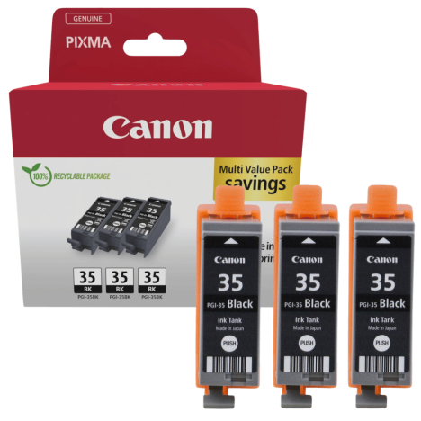 Canon oryginalny tusz PGI35BK 1509B028 black 3-pak