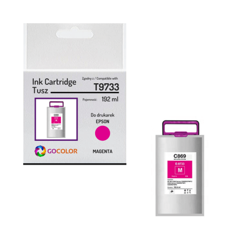 Tusz do Epson T9733 C13T973300 Magenta Zamiennik
