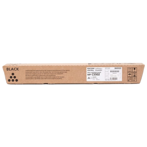 Ricoh oryginalny toner MP C5502 841755 842020 841683 black