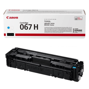 Canon oryginalny toner 067HC 5105C002 LBP631Cdw LBP633Cdw MF651Cw MF655Cdw MF657Cdw cyan 2,35K