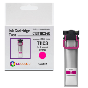 Tusz do EPSON T11C3 C13T11C340 WorkForce WFC5890DWF WFC5390DW magenta Zamiennik 3.0K