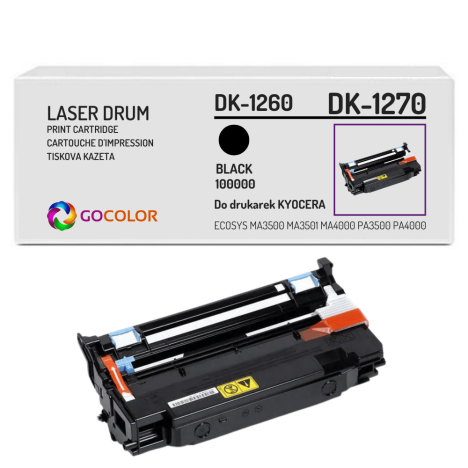 Bęben do KYOCERA DK1270 DK1260 100.0K black zamiennik