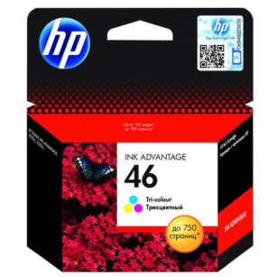 HP oryginalny Tusz CZ638AE 46 kolorowy 