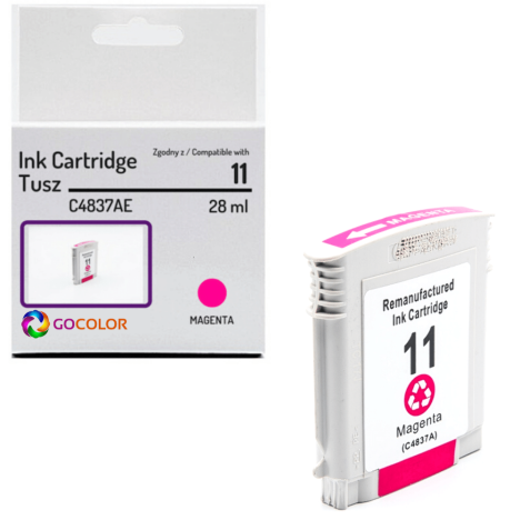 Tusz do HP C4837A 11 Magenta Zamiennik