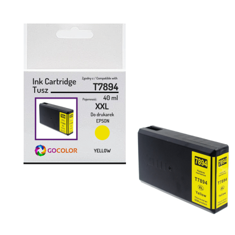 Tusz do EPSON T7894 XXL Yellow Zamiennik