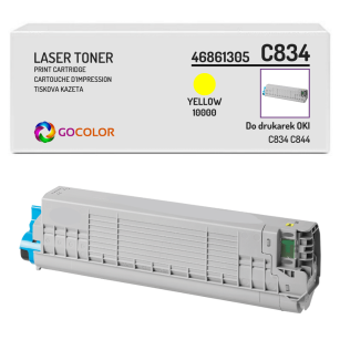 Toner do OKI C834 C844 46861305 Yellow zamiennik