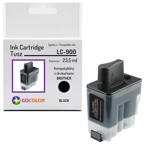 Tusz do BROTHER LC900BK Black zamiennik