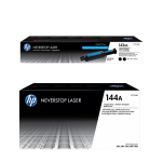 HP oryginalny bęben W1144A 144A + toner W1143AD 143AD black zestaw - 3