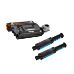 HP oryginalny bęben W1144A 144A + toner W1143AD 143AD black zestaw - 2