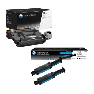 HP oryginalny bęben W1144A 144A + toner W1143AD 143AD black zestaw
