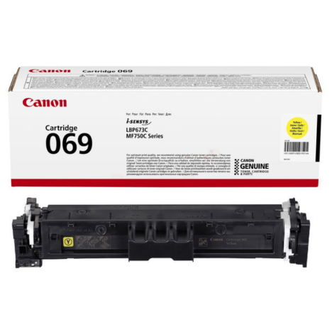 Canon oryginalny toner 069 yellow 5091C002