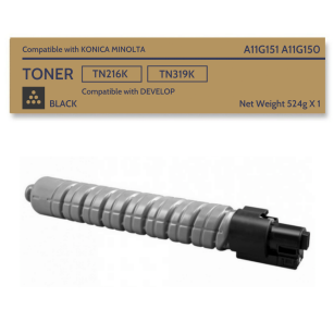 Toner do Konica Minolta TN216K TN319K Black Bizhub C220/C280/C360 Develop Ineo +220