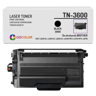 Toner do BROTHER TN-3600 DCP-L5510DW HL-L5210DN 3,0K black Zamiennik