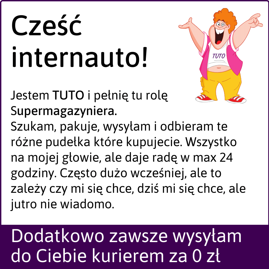 tuto wysyła za 0 zł