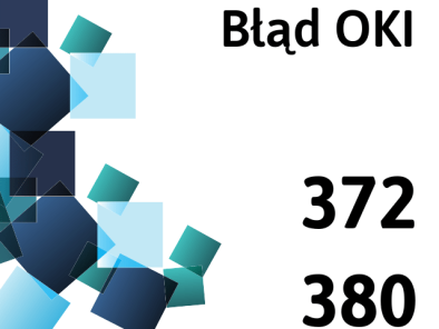 Kod błędu 372 380
